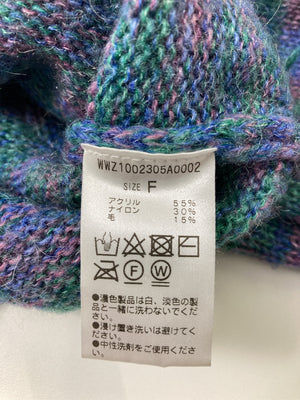 W.W.G/フーズフーギャラリー/ニット/セーター/トップス/ネイビー/F