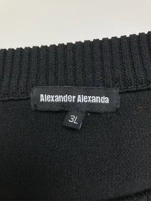 Alexander Alexanda/スウェット/トップス/ブラック/3L