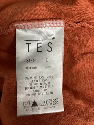 TES/テス/Tシャツ/カットソー/トップス/オレンジ/S