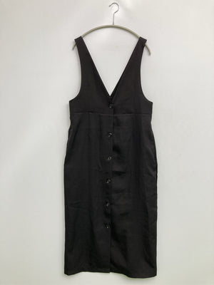 continuer de NICE CLAUP/コンティニューデナイスクラップ/ジャンパースカート/ワンピース/ドレス/ブラック/F