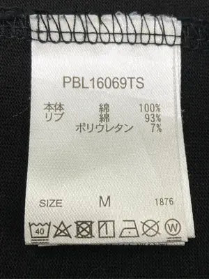Tシャツ/カットソー/トップス/ブラック/M