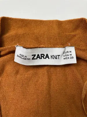 ZARA/ザラ/カーディガン/ボレロ/トップス/ブラウン/EUR M