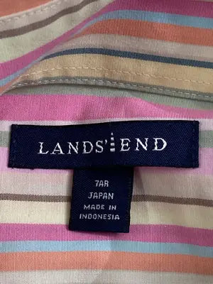 LANDS' END/ランズエンド/シャツ/ブラウス/トップス/ピンク/7AR
