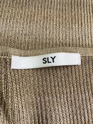 SLY/スライ/ワンピース/ワンピース/ドレス/ベージュ/FREE