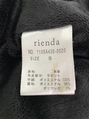 rienda/リエンダ/その他アウター/ジャケット/アウター/ブラック/S
