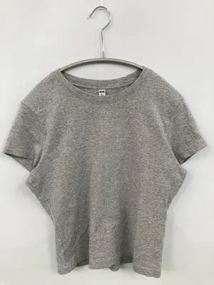 UNIQLO/ユニクロ/Tシャツ/カットソー/トップス/グレー/L