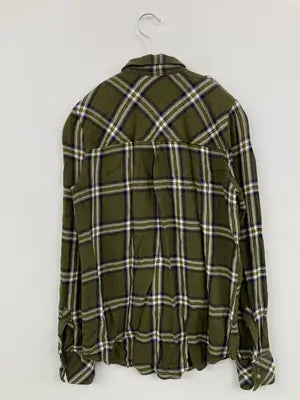 stradivarius/ストラディバリウス/シャツ/ブラウス/トップス/カーキ/S