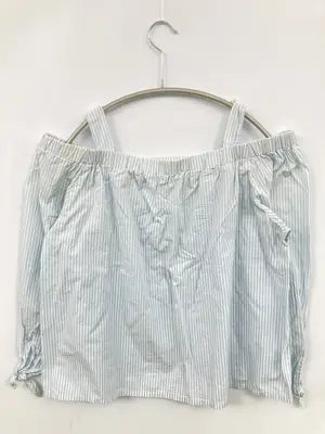 COLZA/コルザ/シャツ/ブラウス/トップス/スカイブルー/L