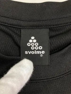 svolme/Tシャツ/カットソー/トップス/ブラック/L