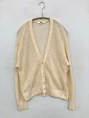 UNIQLO/ユニクロ/カーディガン/ボレロ/トップス/ベージュ/L
