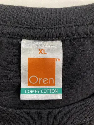Oren/Tシャツ/カットソー/トップス/ブラック/XL