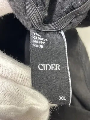 CIDER/サイダー/ワンピース/ワンピース/ドレス/ブラック/XL
