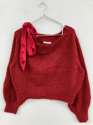 Chico/チコ/ニット/セーター/トップス/レッド/F