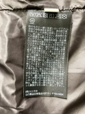 UNIQLO +J/ダウンジャケット/コート/ジャケット/アウター/ブラック/L