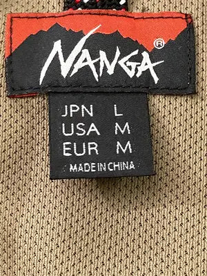NANGA/シャツ/ブラウス/トップス/カーキ/L