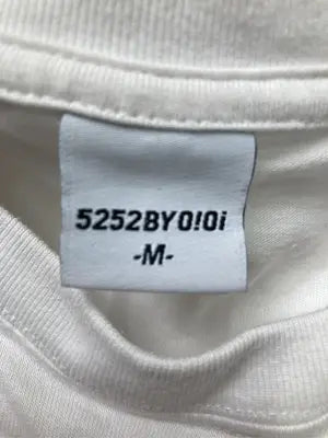 5252 BY O!Oi/ゴーニーゴーニーバイオーアイオーアイ/Tシャツ/カットソー/トップス/ホワイト/M