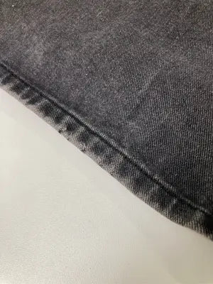 GLW./デニムパンツ/パンツ/ブラック/S