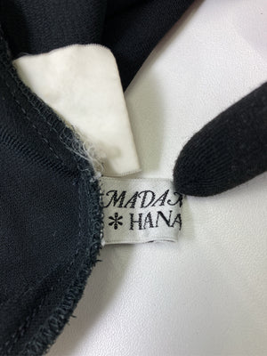 HANAI YUKIKO/シャツ/ブラウス/トップス/ブラック