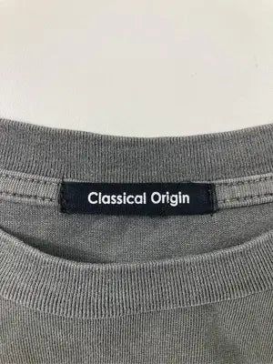 Classical Origin/Tシャツ/カットソー/トップス/グレー/M   チェスト88～96