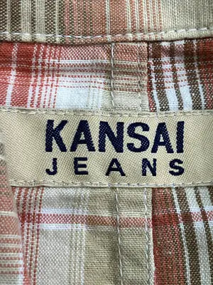 KANSAI JEANS/シャツ/ブラウス/トップス/オレンジ/M