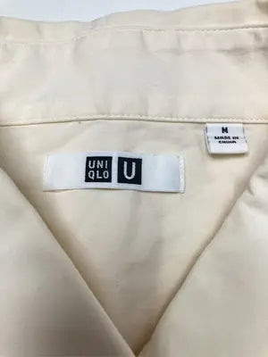 UNIQLO/ユニクロ/シャツ/ブラウス/トップス/アイボリー/M