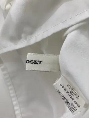 w closet/ダブルクローゼット/シャツ/ブラウス/トップス/ホワイト/M  バスト79～87  身長154～162