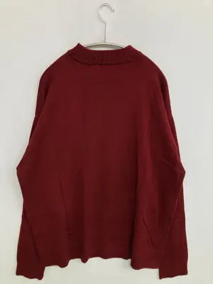 VISION STREET WEAR/ヴィジョンストリートウェア/ニット/セーター/トップス/レッド/M