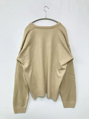 CHEMISE LACOSTE/シュミーズラコステ/ニット/セーター/トップス/ベージュ/L