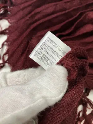 マフラー/ファッション雑貨/レッド