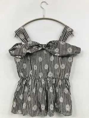 タンクトップ/トップス/ブラック/M  バスト79～87　身長154～162