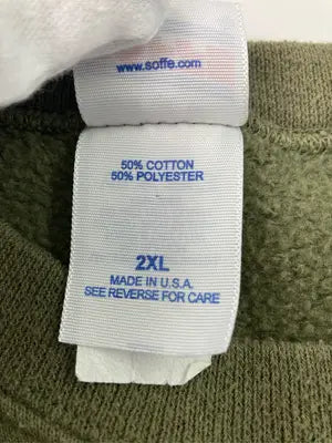 SOFFE/ソフィー/スウェット/トップス/カーキ/2XL