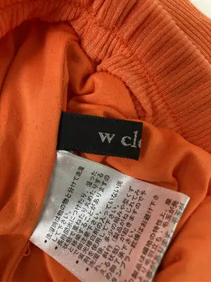 w closet/ダブルクローゼット/その他パンツ/パンツ/オレンジ/F
