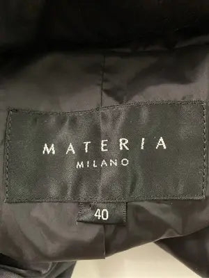 MATERIA MILANO/ダウンジャケット/コート/ジャケット/アウター/ブラック/40