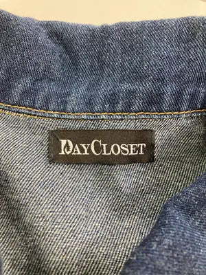 DAY CLOSET/デイクローゼット/シャツワンピース/ワンピース/ドレス/ブルー/S