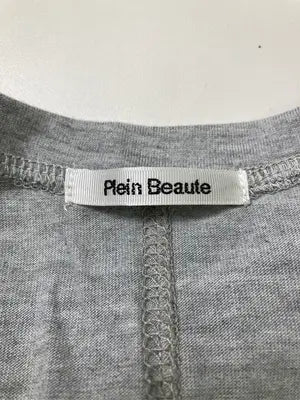 Plein Beaute/Tシャツ/カットソー/トップス/グレー/4L   バスト107～115   身長154～162