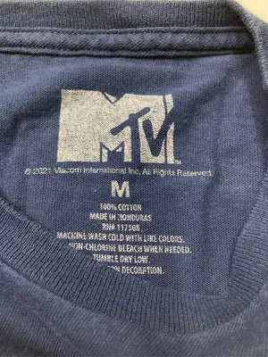 MTV/Tシャツ/カットソー/トップス/ネイビー/M