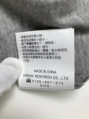 URBAN RESEARCH/アーバンリサーチ/Tシャツ/カットソー/トップス/グレー/Free