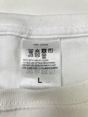 Tシャツ/カットソー/トップス/ホワイト/L