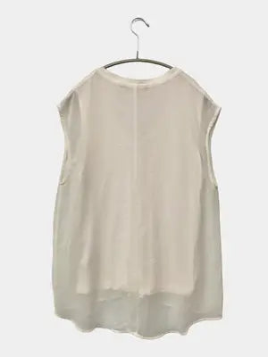 ZARA WOMAN/ザラウーマン/ノースリーブ/トップス/アイボリー/XS