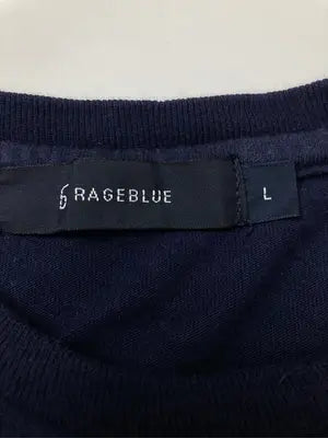 RAGEBLUE/レイジブルー/Tシャツ/カットソー/トップス/ネイビー/L