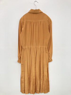 mammina/マミーナ/シャツワンピース/ワンピース/ドレス/オレンジ/7号