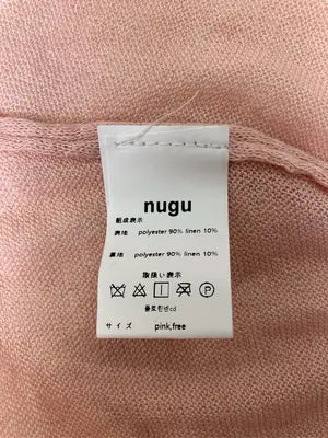 nugu/ヌグ/カーディガン/ボレロ/トップス/ピンク/Free