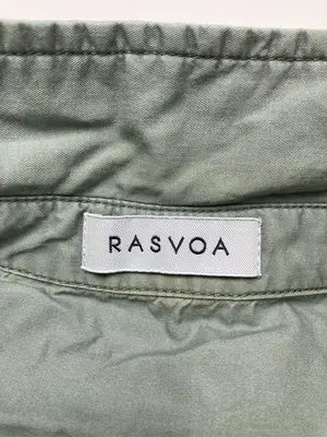 RASVOA/ラスボア/シャツ/ブラウス/トップス/グリーン/99