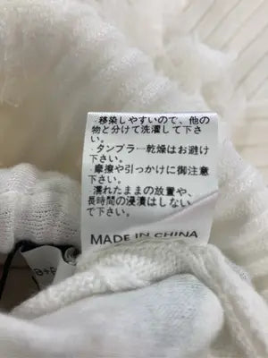 me+em select/ミームセレクト/Tシャツ/カットソー/トップス/ホワイト/F