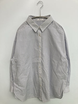 GLACIER/グラシア/シャツ/ブラウス/トップス/スカイブルー/L