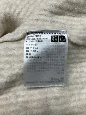UNIQLO/ユニクロ/ニット/セーター/トップス/ベージュ/L