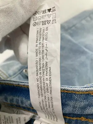 ZARA/ザラ/デニムパンツ/パンツ/スカイブルー/EUR 38 USA 30