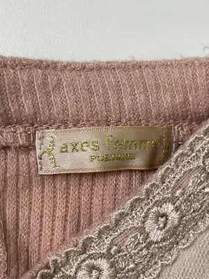 axes femme/アクシーズファム/Tシャツ/カットソー/トップス/ピンク/M
