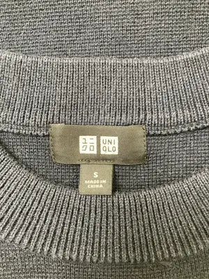 UNIQLO/ユニクロ/ニット/セーター/トップス/ネイビー/S