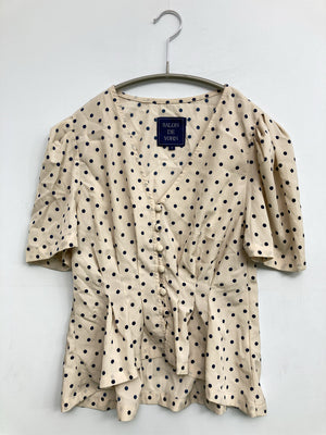 SALON DE YOHN/シャツ/ブラウス/トップス/ベージュ/S